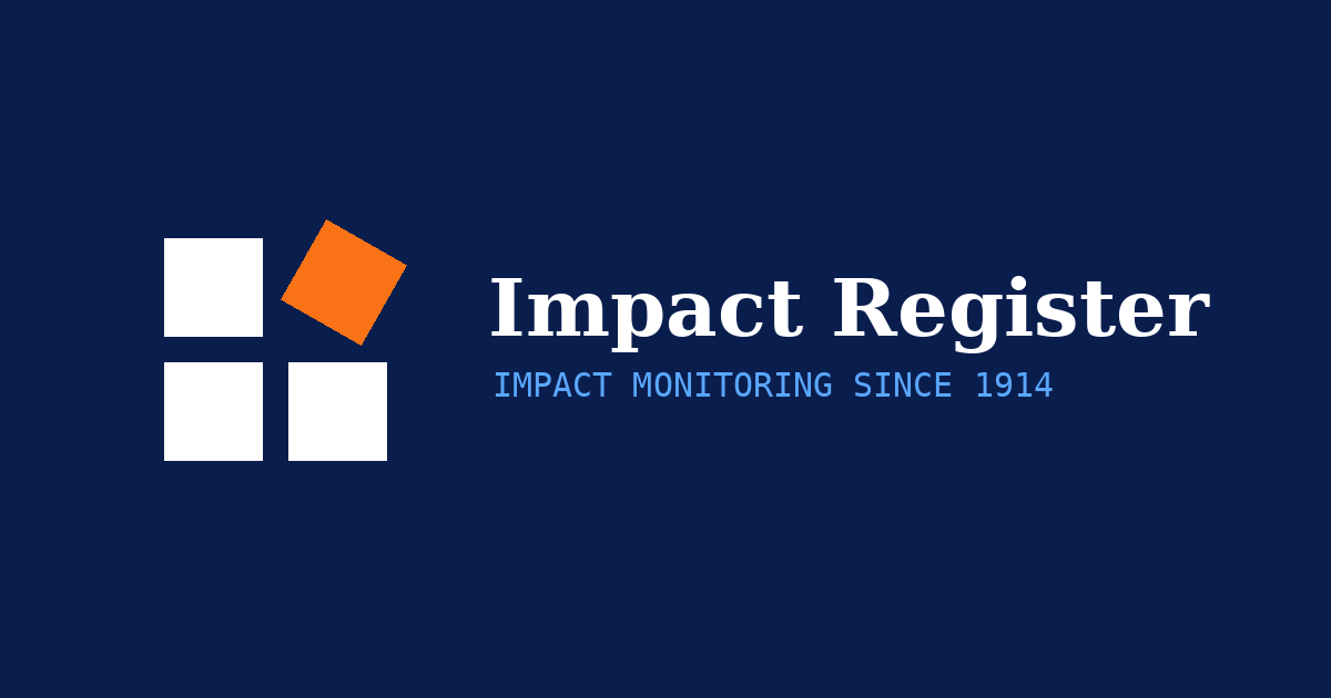 How to read an impact chart in five minutes | Impact Register