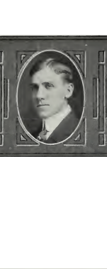 Yearbook portrait of William S. Redhed of Tolono, Illinois, in an oval frame.